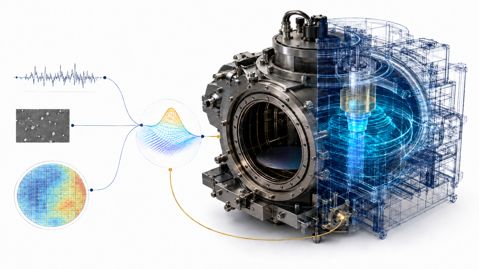 AI-enabled semiconductor manufacturing visualization